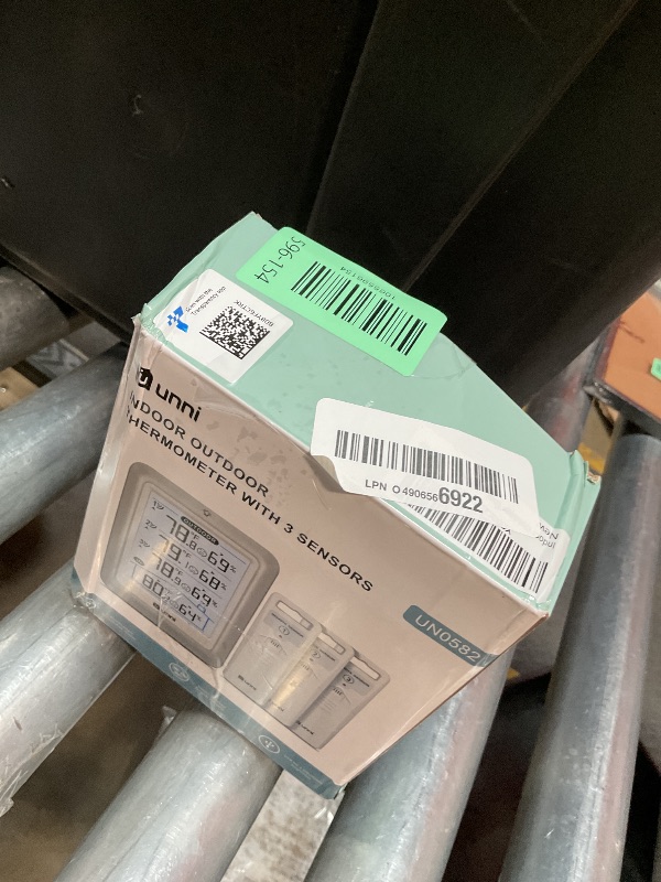 Photo 1 of **NOT VERY ACCURATE*** Indoor Outdoor Thermometer Wireless, 4.5 Inch Display Digital Hygrometer Thermometer Temperature Humidity Monitor with 330ft Range Sensor and Adjustable Backlight