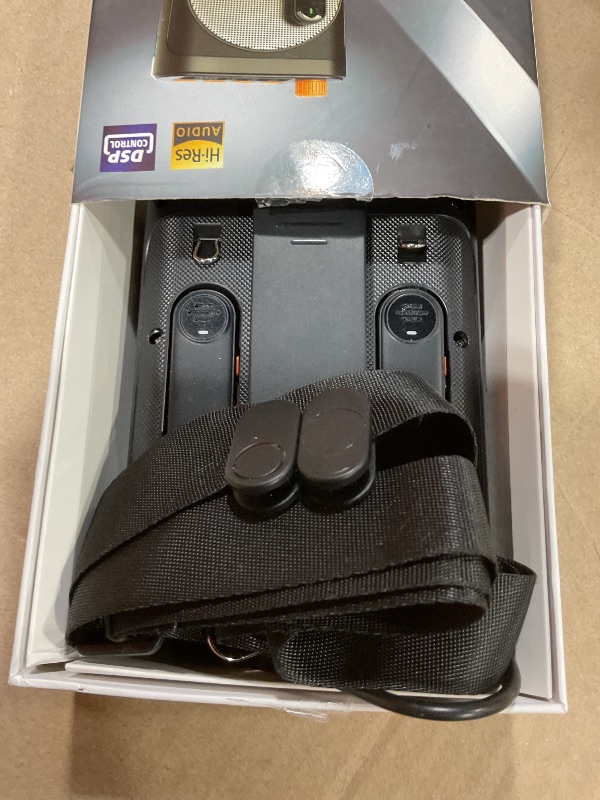 View 2 of ***FOR PARTS ONLY/ HAS BROKEN MICROPHONE*** yAyusi Wireless Voice Amplifier for Teachers with 2 Magnetic Lavalier Mics, Hands Free Mini Portable Microphone and Speaker with Lanyard, Rechargeable Teacher Microphones for Classroom/Meetings/Speech