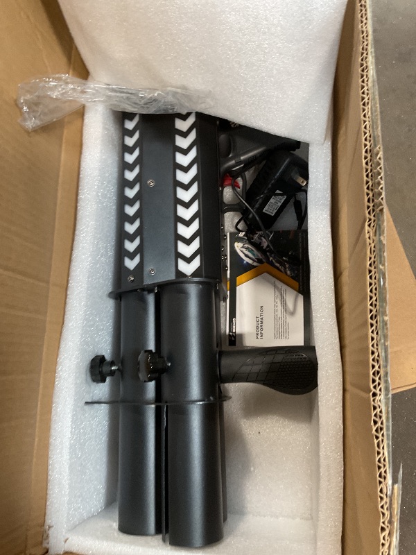 Photo 1 of **FOR PARTS / MISSING PIECES** SHEHDS Electric Confetti Launcher with LED RGB Effects, 20–26 ft Shooting Distance for Stage, DJ, Concert, Party & Events (Confetti Paper Not Included) - Three Holes