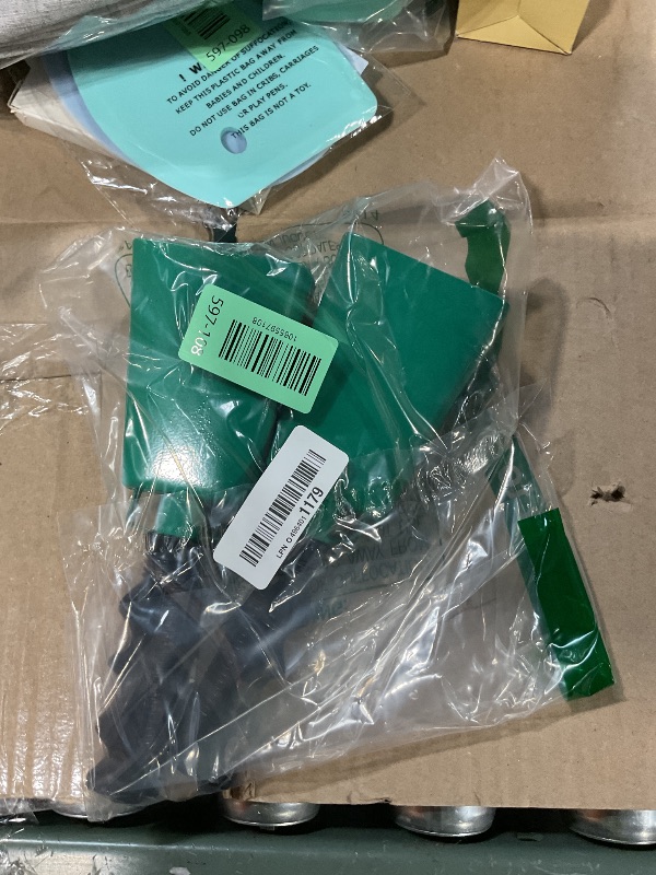 Photo 1 of *** PARTIAL SET / 2 PCS*** Metal Cowbell with Handles, Large Loud Cow Bells Noise Makers for Football Games, Sporting Events, New Year’s Eve, Celebrating and More(Green)