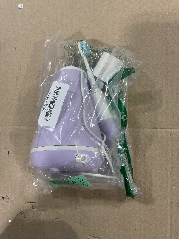 Photo 1 of *used*TAO Clean UV Sanitizing Sonic Toothbrush and Cleaning Station, Electric Toothbrush, Dual Speed Setting, Lilac Bliss