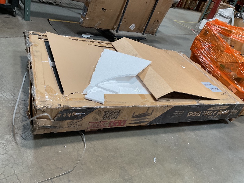 Photo 1 of ***MINOR SCRATCH*** GoSports 7 ft 3 in 1 Pool, Dining, & Table Tennis Combo Table - Convertible Top Game Table with Billiards and Table Tennis Accessories