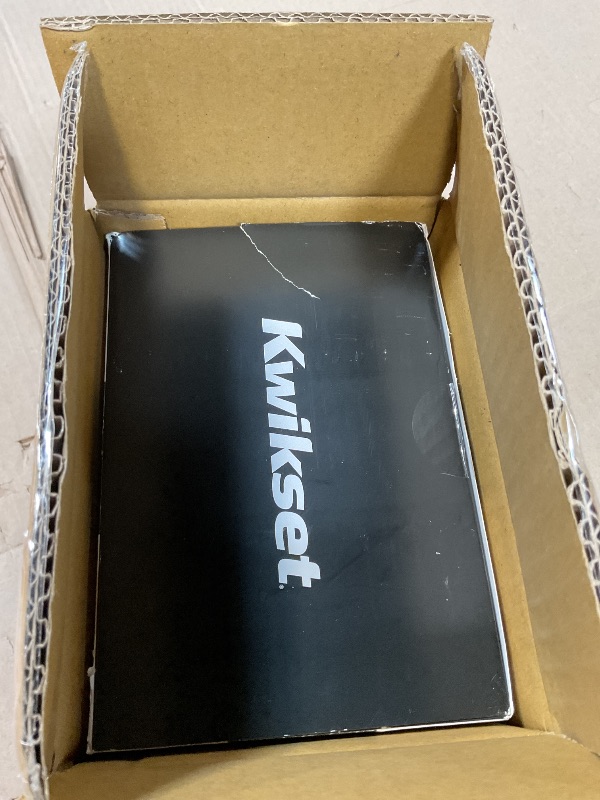 Photo 1 of ***FOR PARTS MISSING PIECES*** Kwikset SmartCode 955 Pembroke Light Commercial 10-Button Keypad Electronic Lever, Featuring Convenient Keyless Entry, 3-Year Battery Life and High Traffic Durability Matte Black