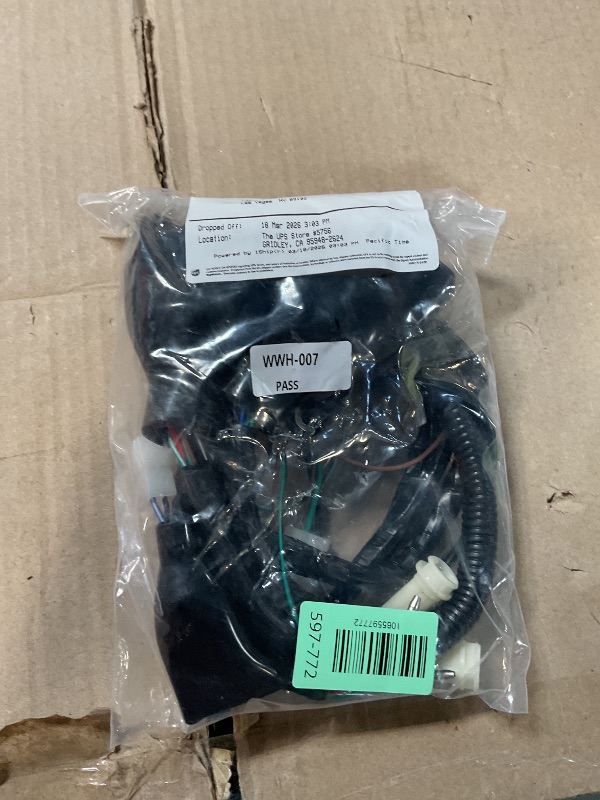 Photo 1 of ***EXPOSED WIRES**Wire Wiring Harness Compatible with Yamaha Warrior 350 YFM350X 1987 Moto-4 250 YFM250 1989 1UY-82590-00-00