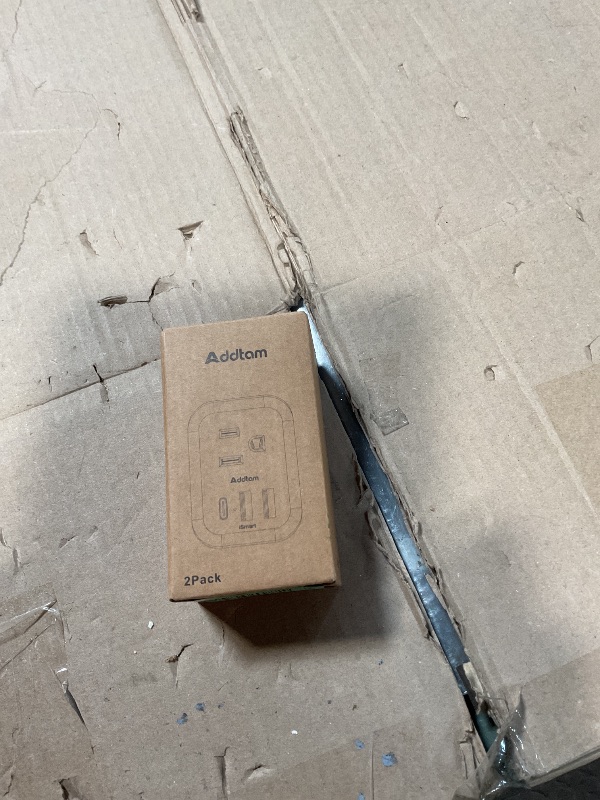 Photo 1 of **STYLE DIFFERS** Cruise Ship Essentials, Addtam Travel Flat Plug Power Strip, Flat Extension Cord with 3 Widely Outlets and 4 USB Ports (2 USB C) Desktop Charging Station, Home Dorm Room Essentials