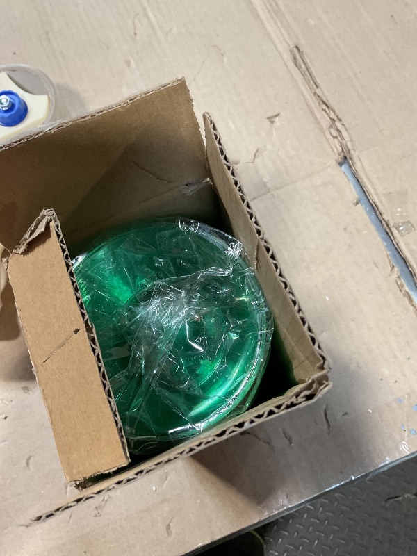Photo 1 of **COLOR DISPLAYS MORE GREEN** 50 Pack 6oz Glitter Green Disposable Plastic Bowls ,Glitter Small Bowls for Ice Cream, Candy, Soup, Salsa, Fruit. Great for Parties Birthday Valentine Day Weddings Baby Showers Holiday Events.(Green)