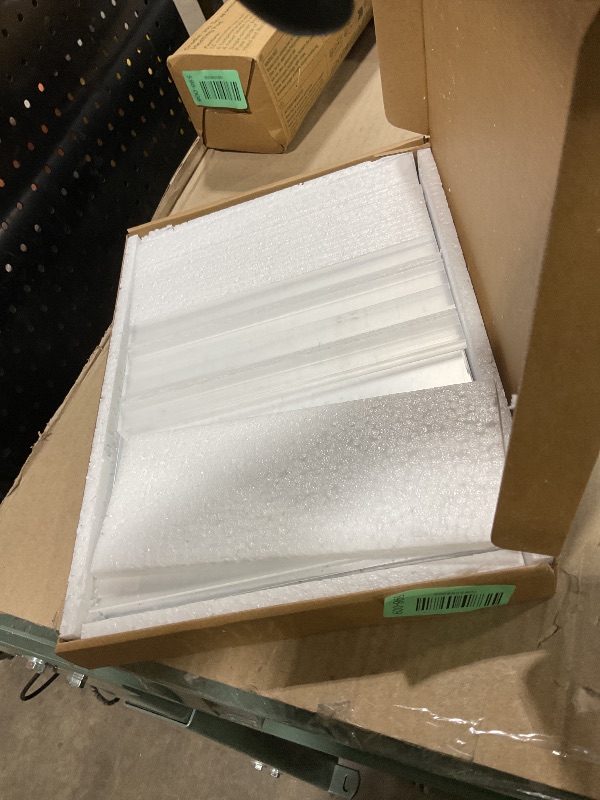 Photo 1 of ***1 IS DAMAGED (CRACKED)*** MaxGear Acrylic Sign Holder 8.5x11 Inches 2 Pack, Double Sided Clear Display Stand Table Top Paper Holder, Vertical Menu Flyer Stand, Plastic Frame for Stores, Restaurants, Hotels, Office