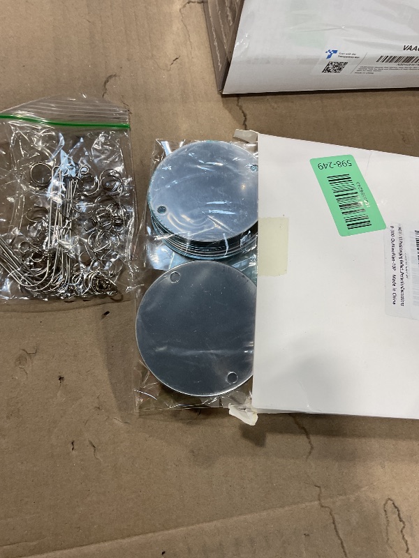 Photo 1 of 10 Pack Hanging Reflective Bird Scare Discs Set, Large 30-Discs Double-Sided Mirror Bird Deterrent Spinner Reflectors for Outdoor Garden, Patio, Orchard, Balcony, Tree, and Crop Protection Decorations