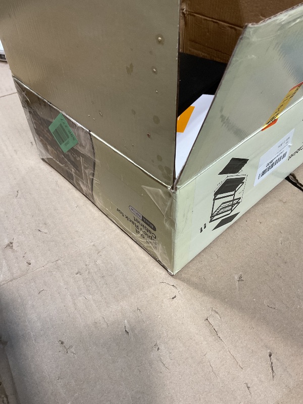 Photo 1 of **SELLING FOR PARTS AS PARTIAL SET. MISSING SMALL SIDE STRIPS**Mustorn 2 Pack Pull Out Spice Rack Organizer for Cabinet, 2 Tier Metal Slide Out Seasoning Organizer and Storage Heavy Duty Vertical Spice Rack Shelf Pullout for Kitchen Cabinets No Drilling (