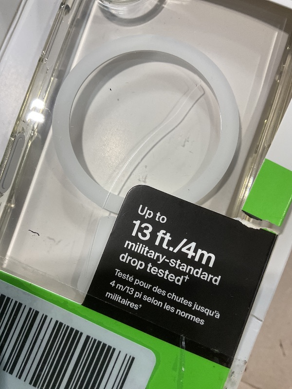 Photo 1 of **SCRATCH**Belkin for iPhone 17 Case, Clear, MagSafe Compatible w/Anti-Scratch & Anti-Yellowing Treated Coating, Touch Sensitive Camera Control - Military Grade, Slim Design, Shockproof, Protective