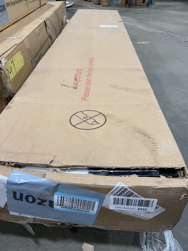 View 2 of *** BOX 2 OF TWO ONLY***FAVSH Upholstered Daybed with Trundle, Full Size Day Bed w/Button-Tufted Back and Piping on Waved-Shape Arms for Bedroom or Guest Room, No Box Spring Required,Beige