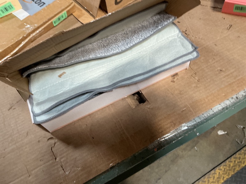 Photo 1 of 2-in-1 Microfiber Mop for Wet & Dry Use, 15-Inch with 4 Washable Pads, Adjustable Handle for Effortless Deep Cleaning and Floor Protection