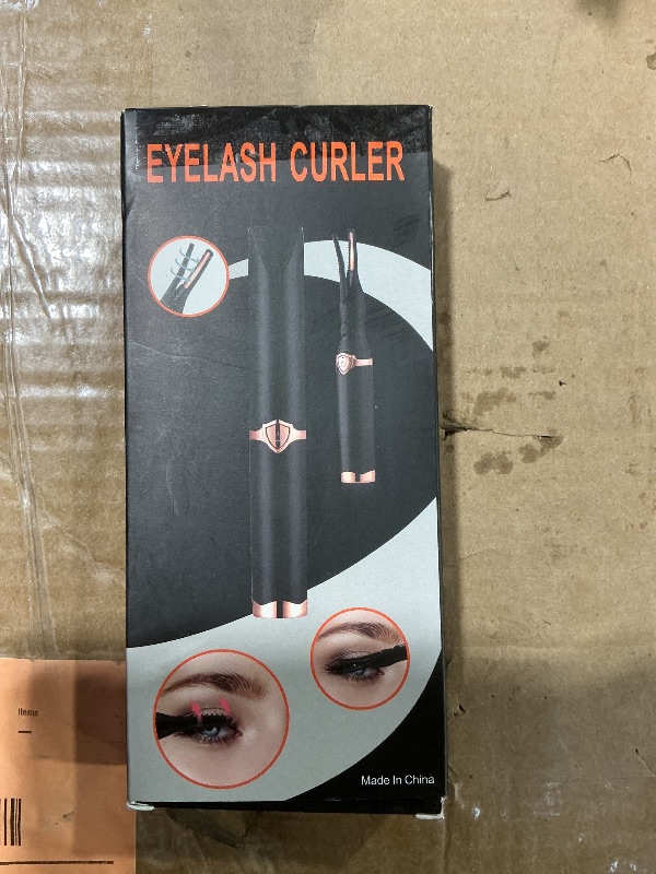 Photo 1 of **DOES NOT HEAT** Heated Eyelash Curler - 2-in-1 Clip-Type Design, 3 Temperature Modes, USB Rechargeable Electric Eyelash Curler, Natural Curling 24H Long-Lasting Curl, Gift for Women & Girls, White