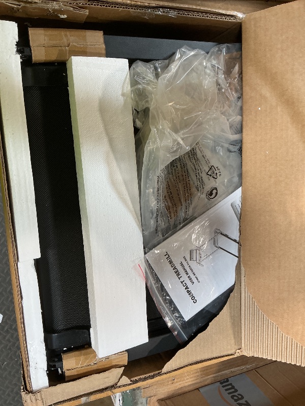 Photo 1 of ***FOR PARTS ONLY NON FUNCTIONAL *** Walking Pad Treadmill with Handle Bar, 3.5HP Compact Electric Walking Pads Treadmills with Handles for Home Apartment Small, 0.6-10MPH Portable Foldable Folding Small Treadmill Home, 400LBS Capacity
