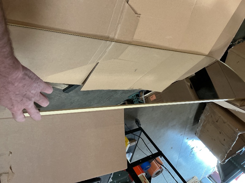 Photo 1 of **DIRT. SCRATCHES**Arched Mirror Full Length, Upgraded 16"x59" Body Wall Mirrors with Shatter-Proof Glass, Floor Standing, Hanging or Leaning, Tall Arch Mirror with Stand Aluminum Alloy Frame for Bedroom Cloakroom