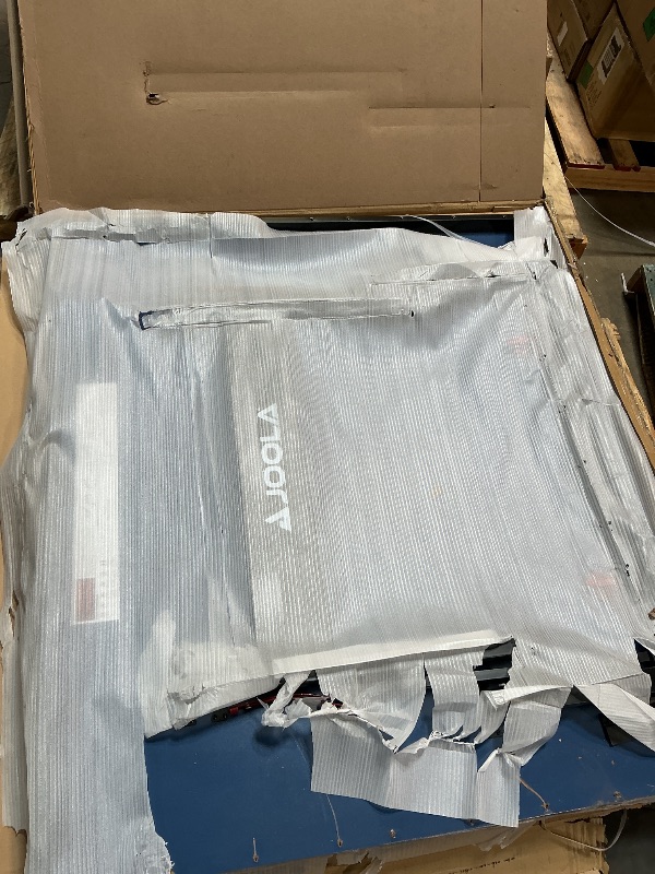 Photo 1 of *** USED/MAJOR DAMAGE/MISSING PARTS***JOOLA Inside 25mm Table Tennis Table with Net Set - Features 10-Min Assembly, Playback Mode, Compact Storage