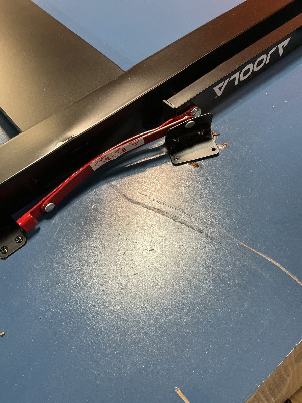 Photo 1 of *** USED/MAJOR DAMAGE/MISSING PARTS***JOOLA Inside 25mm Table Tennis Table with Net Set - Features 10-Min Assembly, Playback Mode, Compact Storage