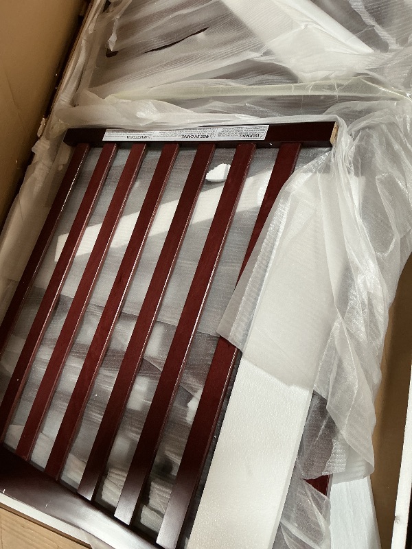 Photo 1 of ***USED/MAJOR DAMAGE***Dream On Me Ashton 5-in-1 Convertible Crib in Espresso, Greenguard Gold Certified , 50x36x44 Inch (Pack of 1)