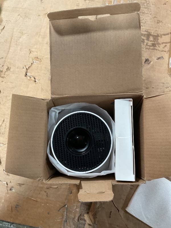 Photo 1 of ***NON-AMERICAN PLUG*** WellSonic Mini Projector Support 4K, 200 Ansi Outdoor & Home Movie Portable Projector with Wifi6 and 5.0 Bluetooth, Automatic Keystone Correction, 180°Rotatable, Compatible with HDMI USB PC Laptop