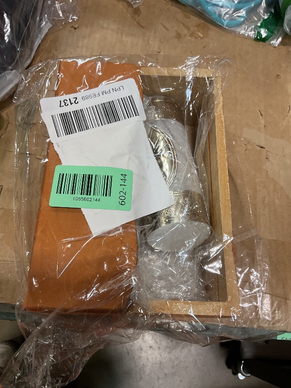 Photo 1 of *** BOX IS DAMAGED *** Arcangeles Mexicanos Catholic Baptism Candle Set in a Wooden Box with Towel, Candle, Rosary and Shell for Baby Boys and Girls. Handmade in Mexico