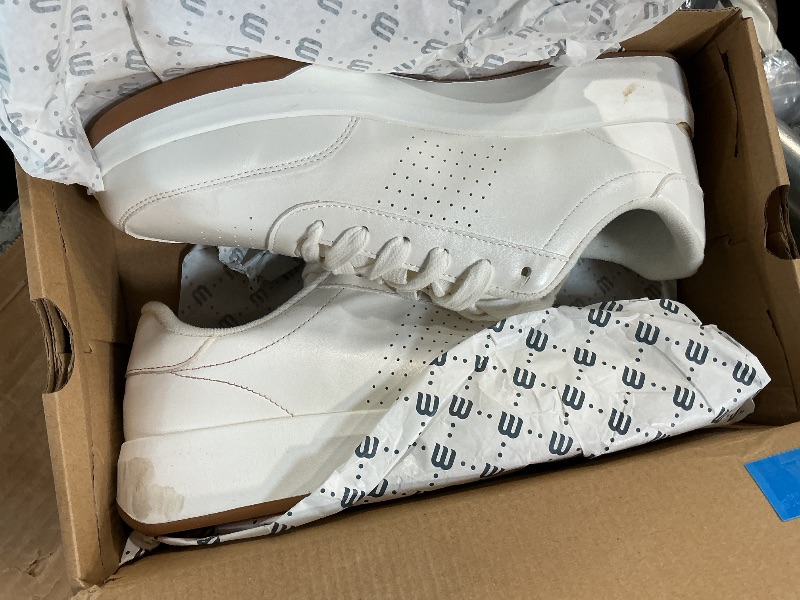 Photo 1 of * USED, DIRTY * Bruno Marc Men's Casual Arch Support Fashion Sneaker Comfortable Dress Shoes,Size 10,White,SBFS2322M