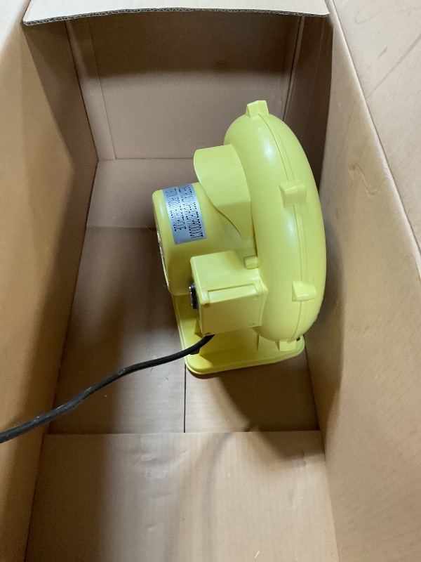 Photo 1 of *** USED/BLOWER ONLY***Inflatable Bounce House with Double Slide, Water Bounce Castle with Slide,Water Slide with Splash Pool, Water Cannon, Climbing Wall, Basketball Hoop, Backyard Water Slide for Kids