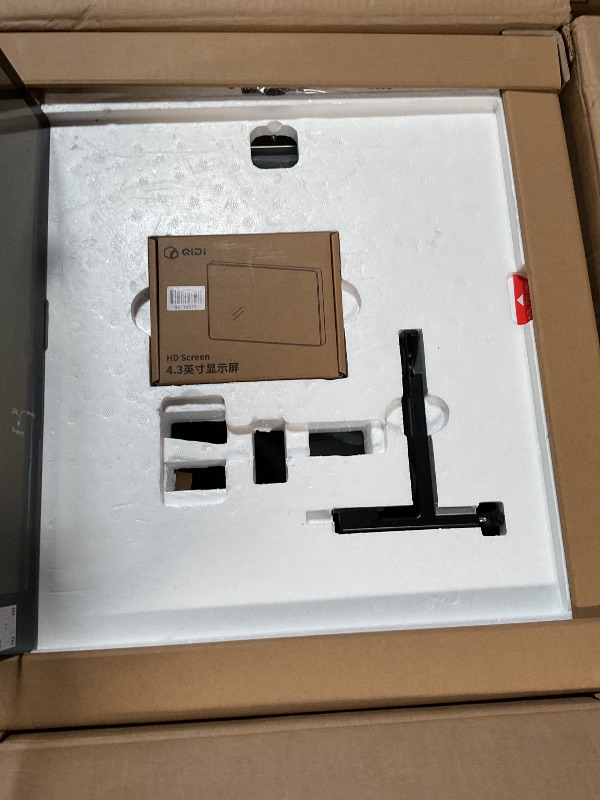 Photo 1 of ***  MISSING ASSEMBLY HARDWARE/ 2nd & 3rd slot in Qidi Box not feeding filament**** QIDI Q2 Combo 3D Printer, Enclosed FDM with 65? Heated Chamber, Ultra Air Filtration, 600mm/s High Speed, AI Camera, Full Auto Leveling, 270x270x256mm Build Volume, from B