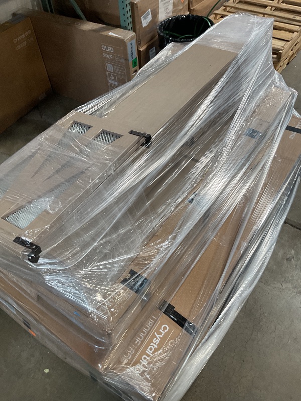 Photo 1 of *** MIXED BULK PALLET OF BROKEN TVS AND LAY DOWN STAND*** ALL SALES FINAL/NO RETURN OR REFUND/MUST HAVE TRUCK FOR PICK UP***