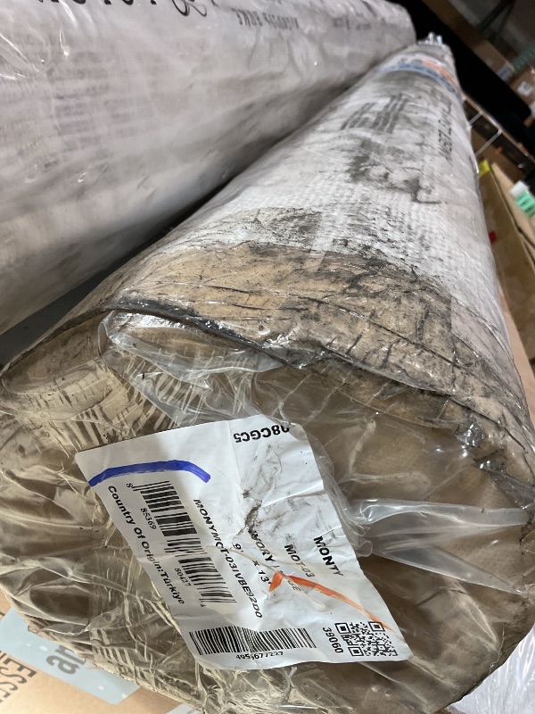 Photo 1 of **DIRT FROM TRANSPORT **Loloi Amber Lewis Monty Collection MOT-03 Ivory/Beige 9'-2" x 13', .50" Pile Height, Area Rug