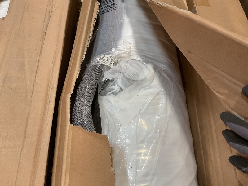Photo 1 of **MAJOR TEAR**ZINUS 10 Inch True Support Hybrid Mattress [New Version], Queen, Fiberglass Free, Medium Feel, Motion Isolation, Certified Safe Foams & Fabric, Mattress in A Box