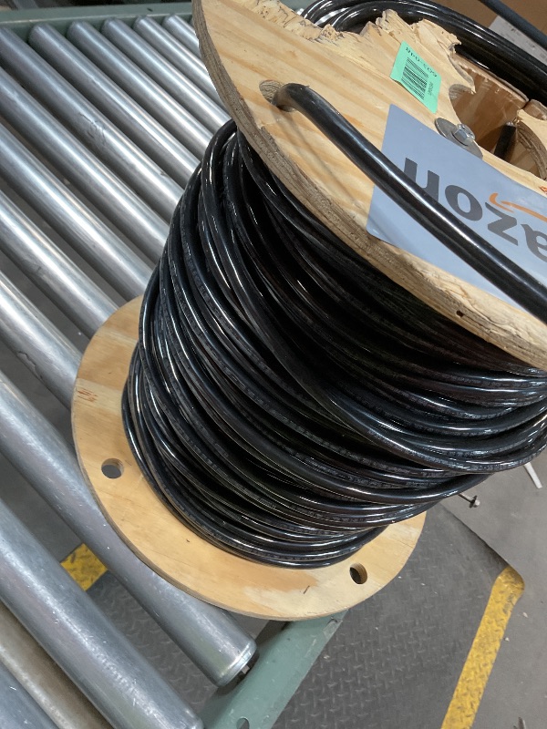 Photo 1 of **CONTAINER DAMAGE**Southwire 500 ft. 2 Black Stranded AL SIMpull THHN Wire