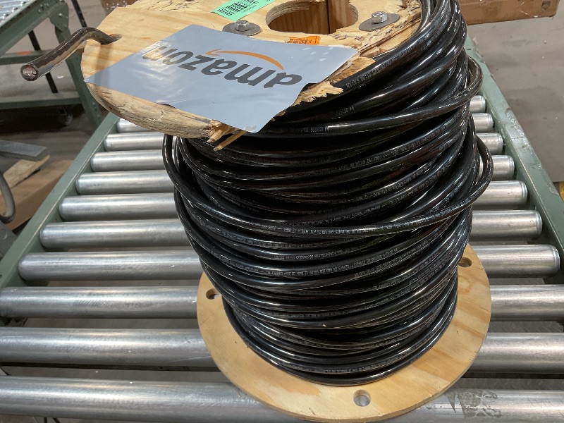 Photo 1 of **CONTAINER DAMAGE**Southwire 500 ft. 2 Black Stranded AL SIMpull THHN Wire