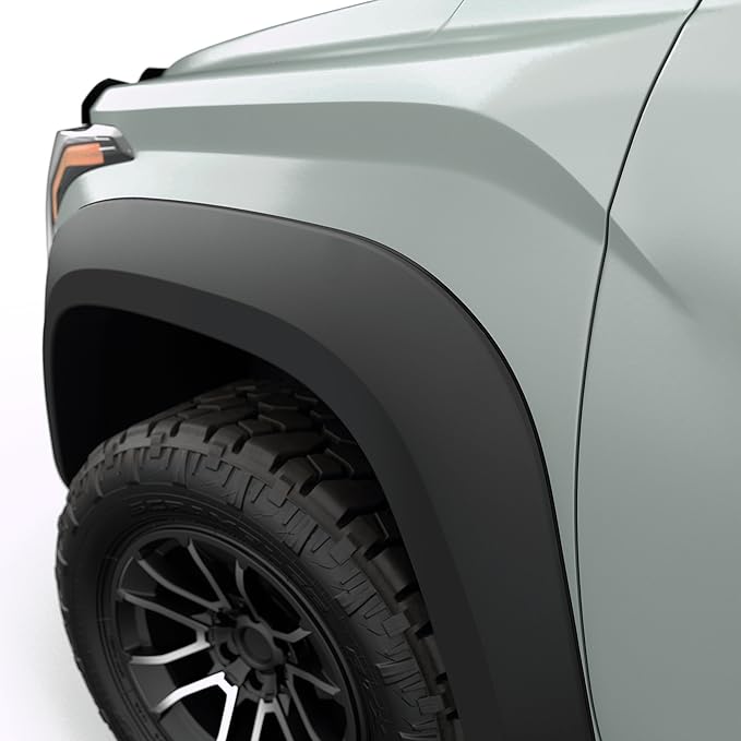 Photo 1 of **DIRT FROM TRANSPORT **EGR 755404 Rugged Look Fender Flare Truck Accessory Set, Matte Black Finish, Compatible with Select Toyota Tundra Models