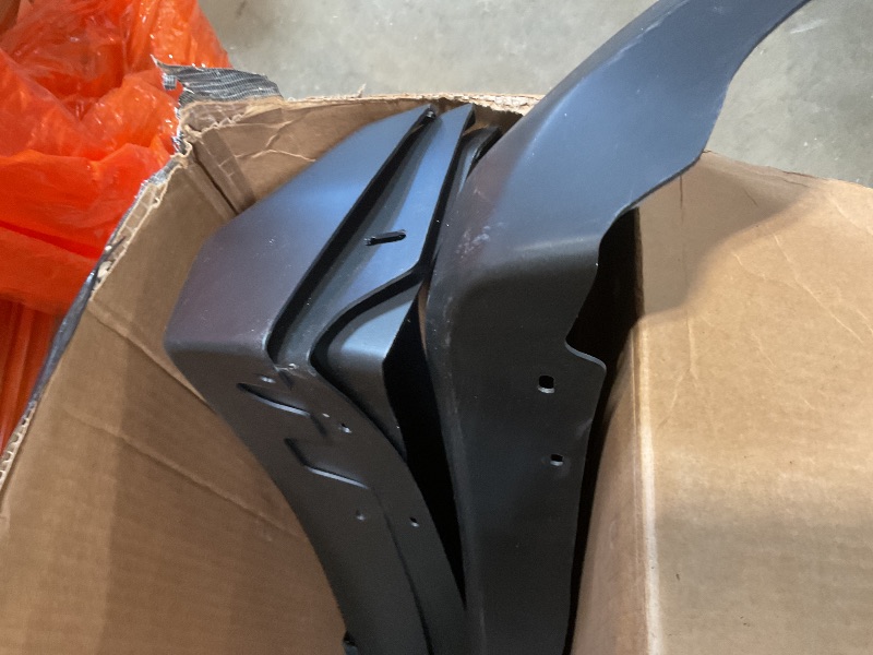 Photo 1 of **DIRT FROM TRANSPORT **EGR 755404 Rugged Look Fender Flare Truck Accessory Set, Matte Black Finish, Compatible with Select Toyota Tundra Models