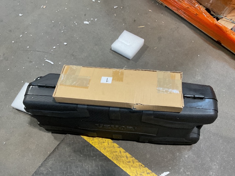 Photo 1 of **LEAK DAGMAGE**VEVOR Demolition Jack Hammer, 2200W Electric Jackhammer Heavy Duty, 1350 BPM Concrete Breaker, 2pcs Chisels Bit Chipping with Case, Black