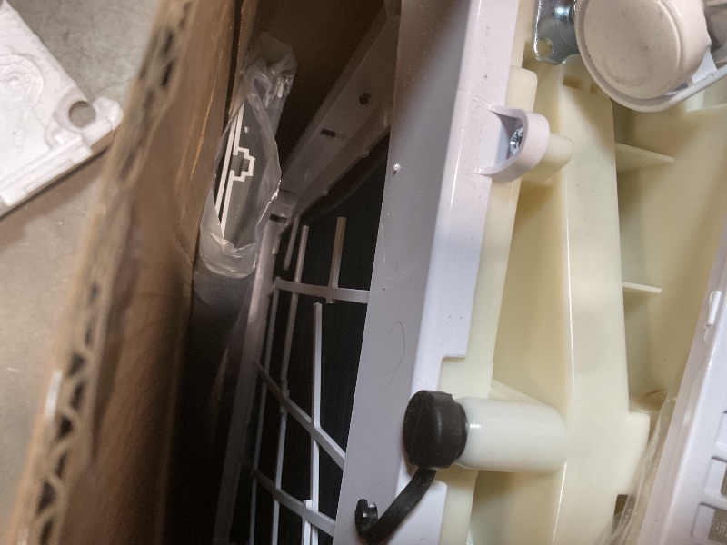Photo 1 of **FRAME DAMAGE**Garvee Portable Air Conditioner, 8,000 BTU Air Conditioner Cools up to 350 Sq.ft, Portable AC Built-in Cool with Dehumidifier and Fan Modes, Remote Control and Installation Kits, White