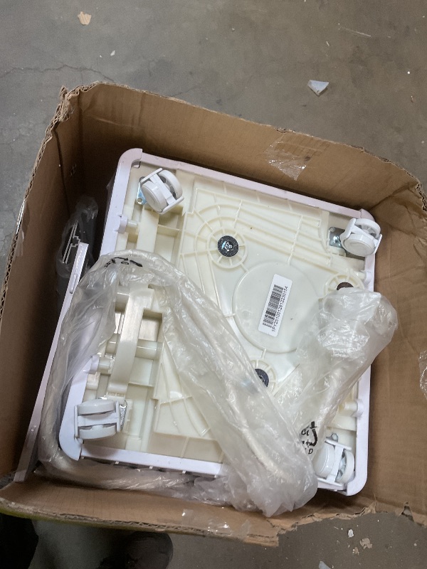 Photo 1 of **FRAME DAMAGE**Garvee Portable Air Conditioner, 8,000 BTU Air Conditioner Cools up to 350 Sq.ft, Portable AC Built-in Cool with Dehumidifier and Fan Modes, Remote Control and Installation Kits, White