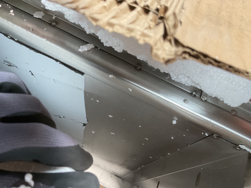 Photo 1 of **DENT**Garvee 50" Pet Dog Grooming Tub with Removable Ramp, Professional Stainless Steel Dog Washing Station, for Large, Medium, Small Pets, Washing Pets for Home Right Door