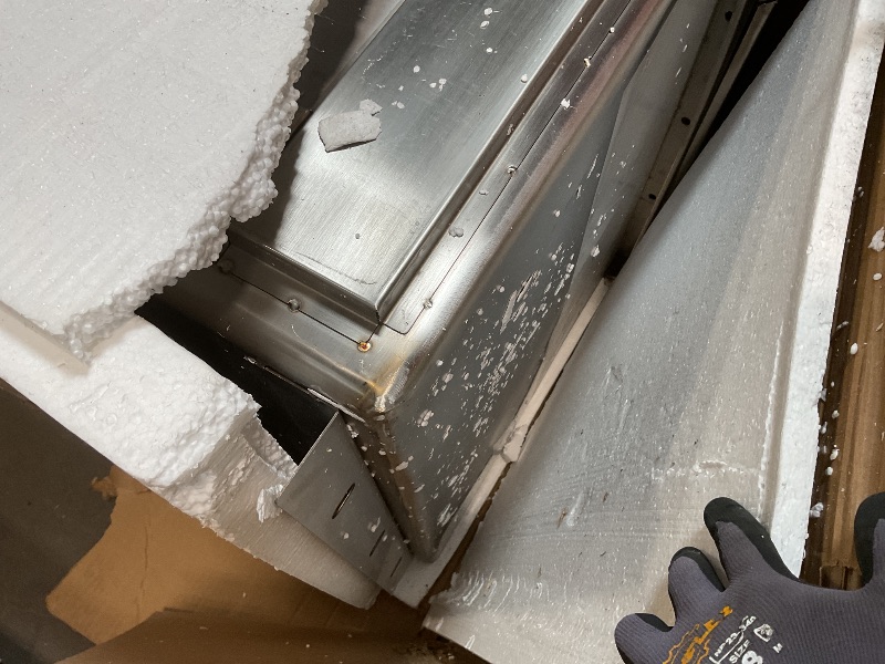 Photo 1 of **DENT**Garvee 50" Pet Dog Grooming Tub with Removable Ramp, Professional Stainless Steel Dog Washing Station, for Large, Medium, Small Pets, Washing Pets for Home Right Door