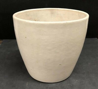 Photo 1 of ***SEE PHOTOS/ STOCK PHOTO FOR SHAPE & COLOR LIKENESS*** Cream / off White Flower pot