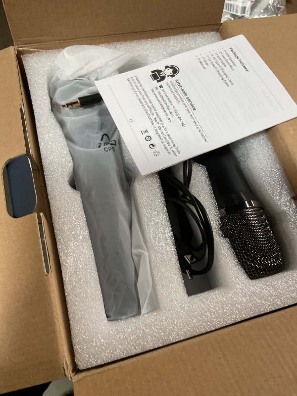 Photo 1 of 100W Powerful Voice Amplifier with 2 Wireless Microphones, Big Pro Sound Portable Speaker with Microphone, Bluetooth Speaker PA System Karaoke Machine Support BT/USB/TF Card/Aux/Guitar S99