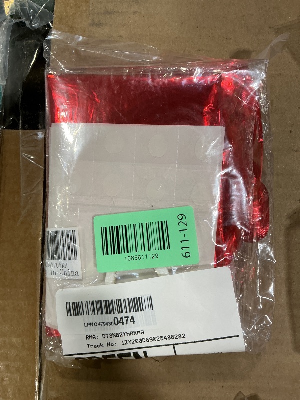 Photo 1 of 18 Inch Red Heart Balloons, 20 Pcs Foil Heart Shaped Balloon Large Foil Valentines Balloons Helium Support for Valentine's Day Wedding Bridal Engagement Party Anniversary Decorations