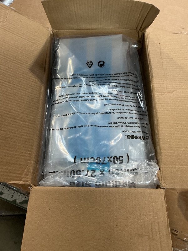 Photo 1 of ***MISSING VAC/ BAGS ONLY *** Cozy Essential 20 Pack Vacuum Storage Bags, Space Saver Bags (4 Jumbo/4 Large/4 Medium/4 Small/4 Roll) Compression for Comforters and Blankets, Pillow, Bedding, Sealer Clothes Storage