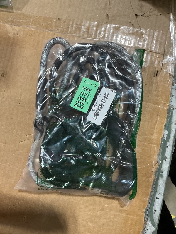 Photo 1 of 2 Pack Dog Leash, 4/5//6 FT Heavy Duty Nylon Rope Pet Leashes with Comfortable Padded Handle, Reflective Dog Leashes for Small Medium and Large Dogs (6FT-1/2,Black/Grey)