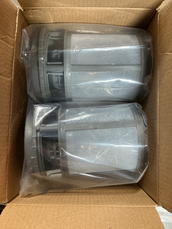 Photo 1 of 2 Pack W10872845 Dishwasher Pump Filter Cup, Dishwasher Filter Replacement Part with Whirlpool, Kenmore, Amana, Replaces 8579307, AP6030094, W10056425, W10056426