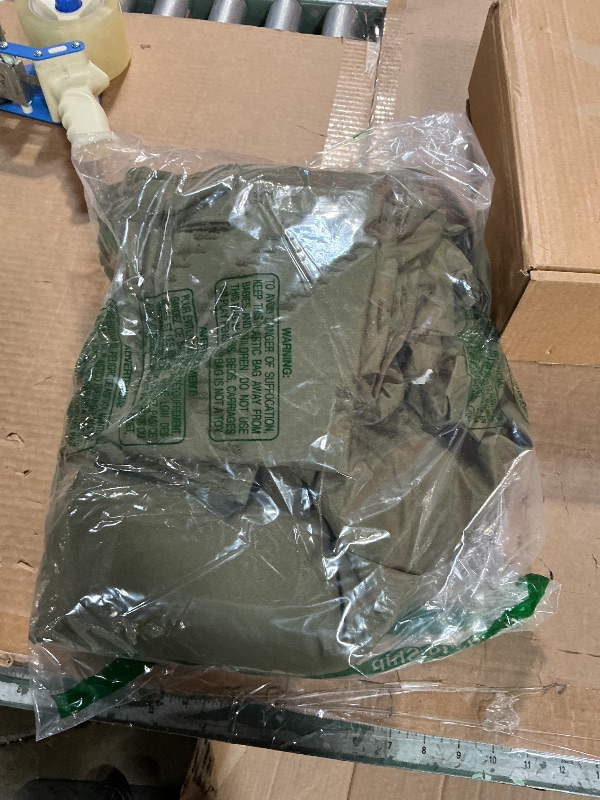 View 3 of ***PARTIAL SET / MISSING PIECES*** Nanko Olive Green Duvet Cover King Size, 3pc Boho Tufted Microfiber Bedding Comforter Cover Set, All Season Aesthetic Shabby Chic Soft Embroidery Textured Geometric Quilt Cover (104x90)