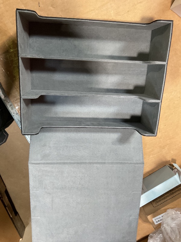 View 2 of * CASE ONLY NO DIVIDERS * Mlikero Card Deck Case for Trading Cards 1800+, Trading Card Storage Box with 10 Dividers and 3 Foam Stoppers, Leather Magnetic Closure Commander Deck Box Fit for YuGiOh, MTG and Sport Cards