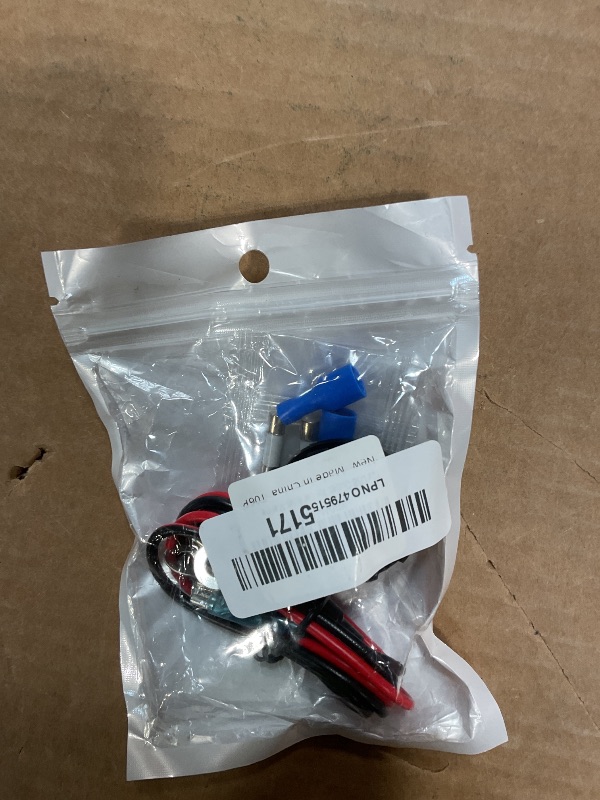 Photo 1 of 12V USB C Outlet Marine USB Charging Port for Car, Dual Quick Charge 3.0 & PD 3.0 Car Charger Socket with Button Switch and Voltmeter, Cigarette Lighter Replacement DIY Kit for 12V/24V Vehicles