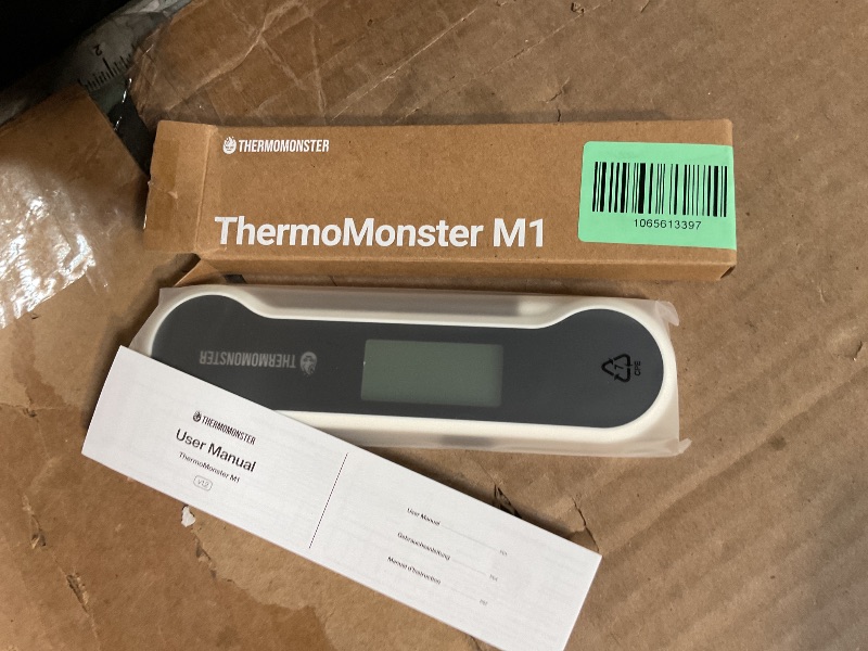 Photo 1 of 0.5 Sec Instant Read Meat Thermometer Digital with ±0.5? Precision, Food Thermometer for Cooking Kitchen Gadgets, Oven Grill Candy BBQ Essentials Accessories, Gifts for Him Dad Men Birthday, White