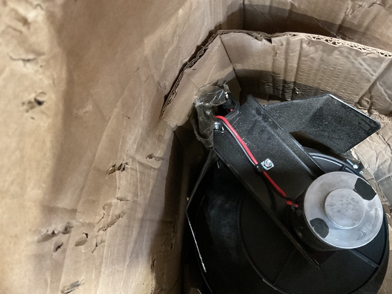 Photo 1 of **MISSING HITCH MOUNT AND HARDWARE**Buyers Products UTVS16 UTV Broadcast Spreader with Lid, 150 lb Capacity, Receiver Hitch Mount, for Salt, Grass Seed, Fertilizer & Feed, Adjustable Flow Gate, 12V Motor, Poly Hopper, All Season Use